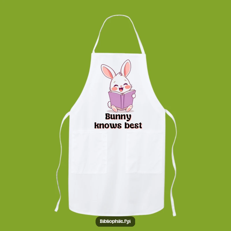 Funny Rabbit Chef Apron - Whimsical Kitchen Fun