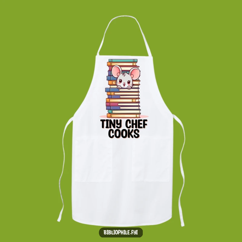 Funny Mouse Chef Apron - Hidden Reader Kitchen Fun
