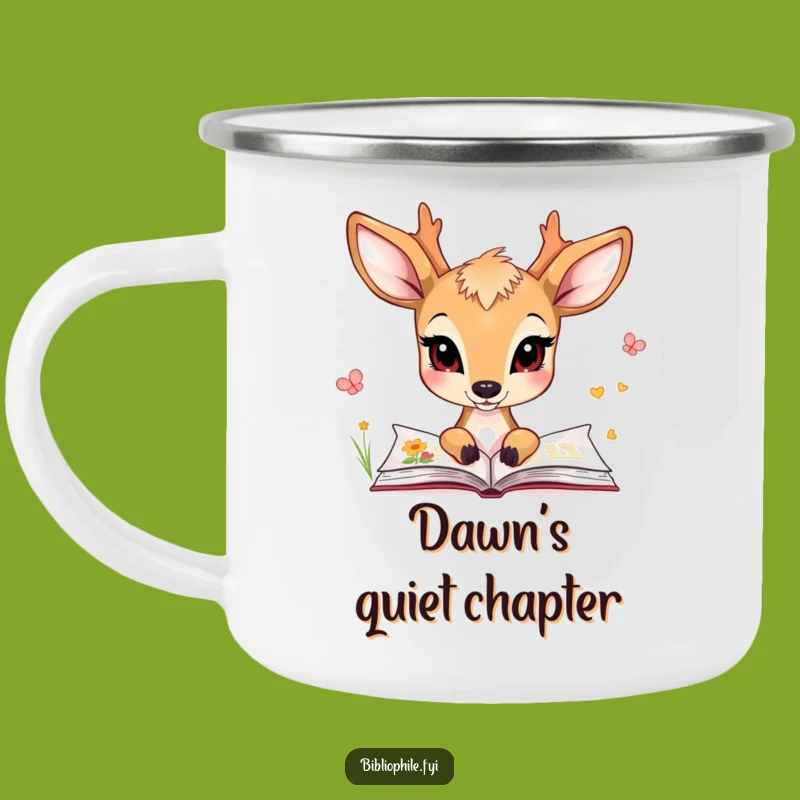 Funny Deer Camping Mug, a Hilarious Companion for Artistic Nature Lovers