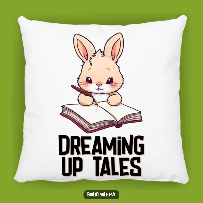 Funny Rabbit Quill Pillow: Cozy Comfort for Your Creative Sanctuary