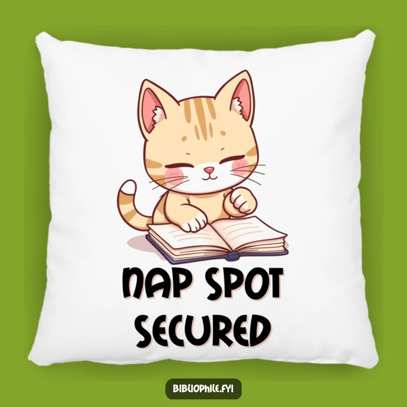 Funny Cat Paw Pillow - Cozy Reading Accent