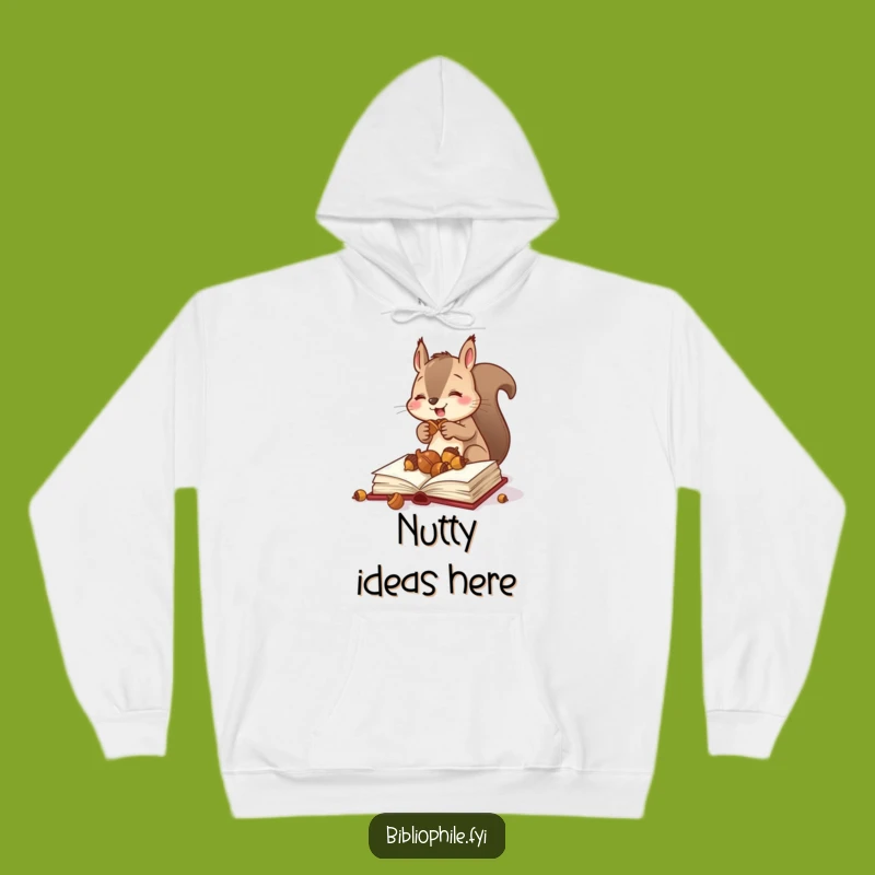 Cozy Funny Squirrel Stasher Hoodie: Warmth for the Prepared
