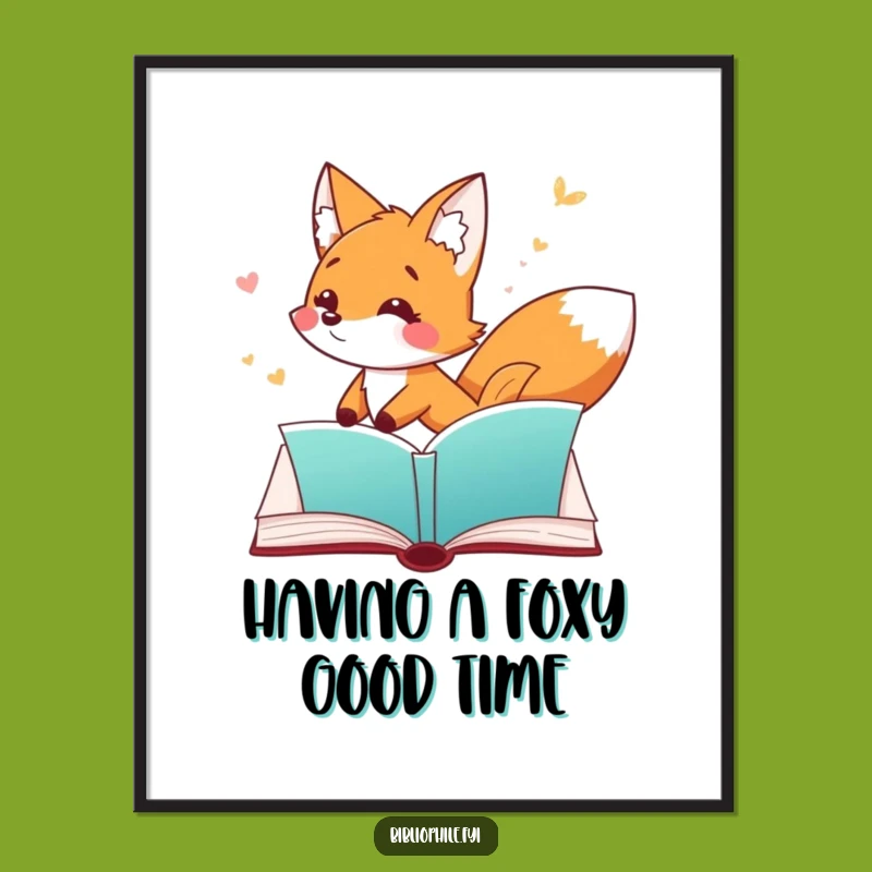 Free Printable Fox Wall Art - Playful Chase Decor - Downloadable Art for a Whimsical Room