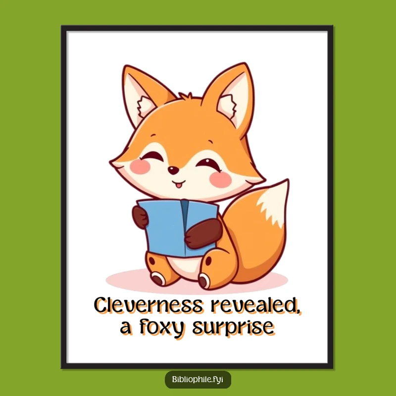 Free Printable Fox Wall Art: Whimsical Downloadable Decor for Any Room