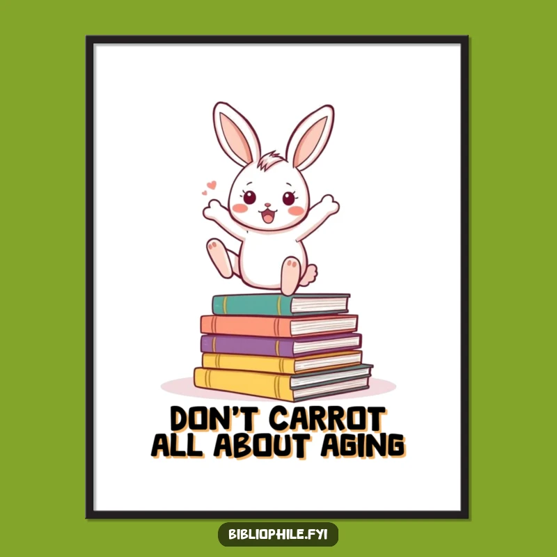 Free Printable Rabbit Wall Art - Energetic Storybook Decor - Downloadable Art for Playful Spaces