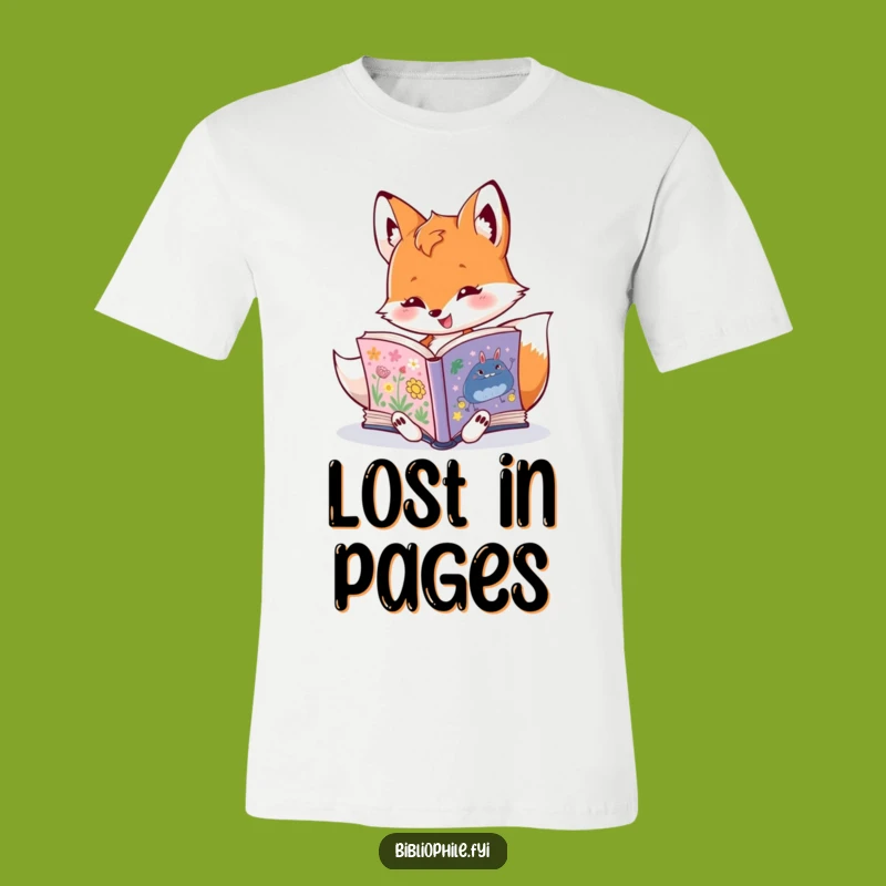 Funny Fox Reading T-Shirt: The Ultimate Comfy Tee for Enthusiastic Bookworms